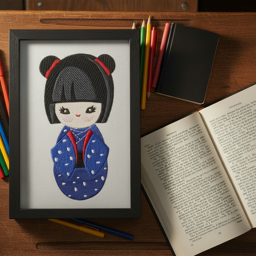 Nanako Kokeshi Doll