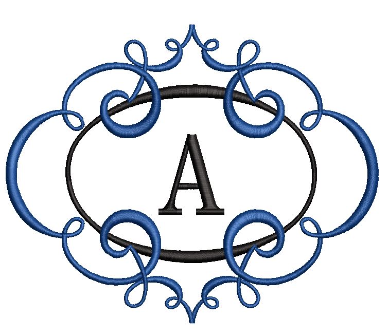 Breath of Spring Monograms Combo for 5*7 hoop