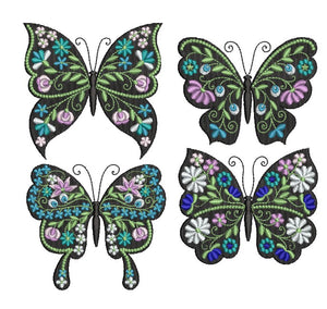 Butterfly Black and Blue Bundle