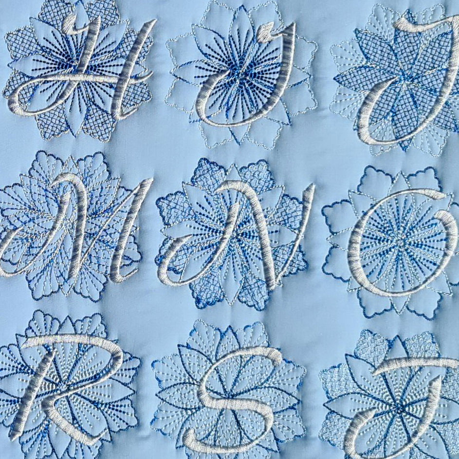 Frost and Frozen Monogram Combo