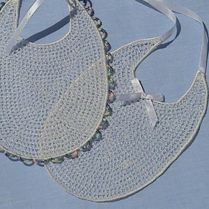 Freestanding Lace Baby Bibs