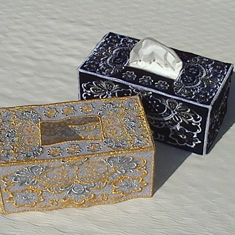 Edwardian Tissuebox Duo