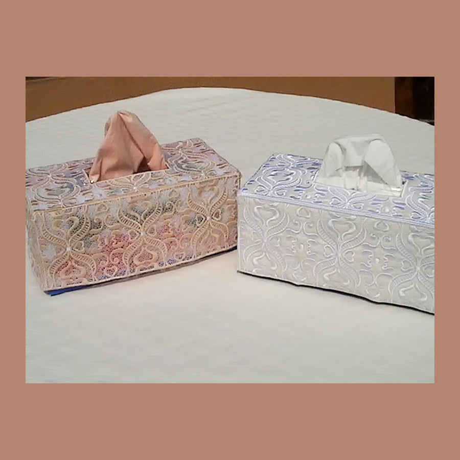 Rococo Tissue Box Cover