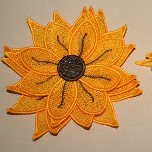 3d Silk Sunflower