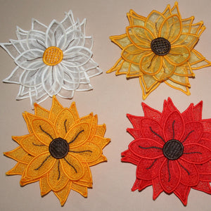 3d Silk Sunflower