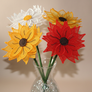 3d Silk Sunflower