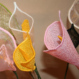 3D Silk Calla Lily
