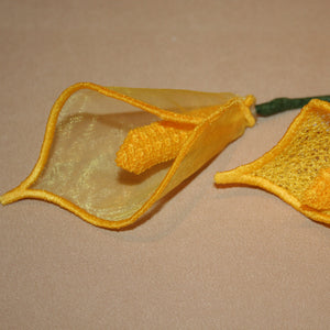 3D Silk Calla Lily