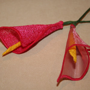3D Silk Calla Lily