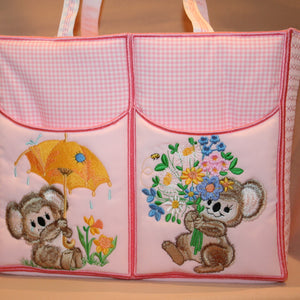 Fuzzy Wuzzy Tote Bag Outdoors