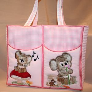 Fuzzy Wuzzy Tote Bag Outdoors