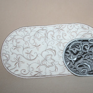 Floral Fingertip Mitts