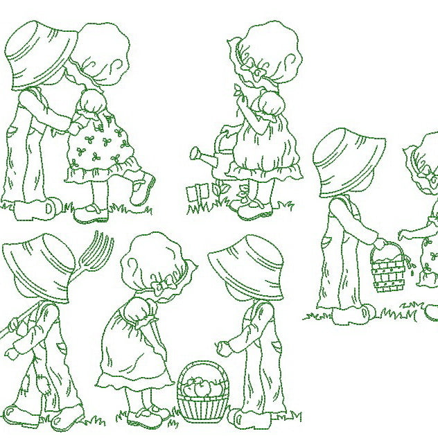 Gardening Bonnets Bundle