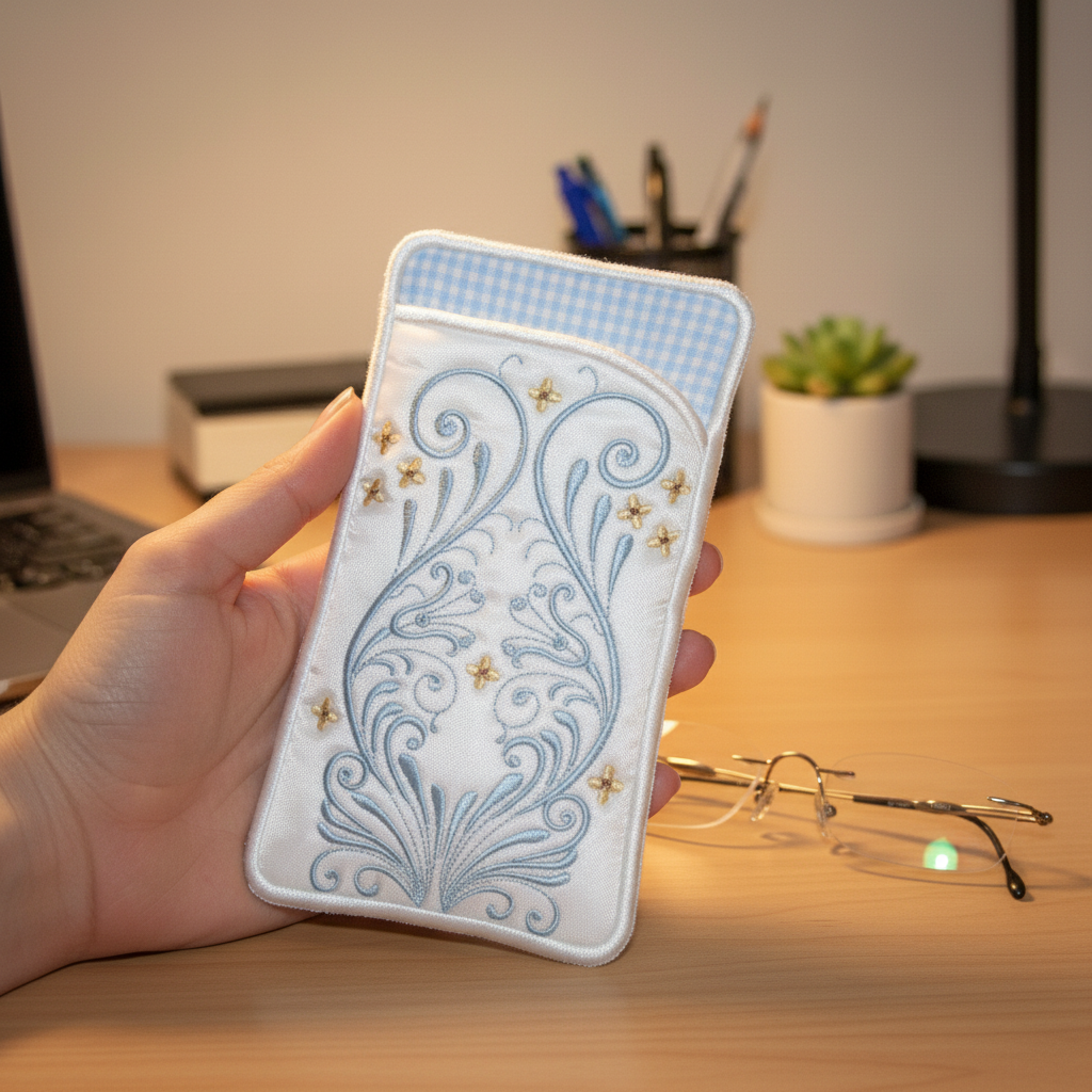 Daisy Touch Eyeglass Case