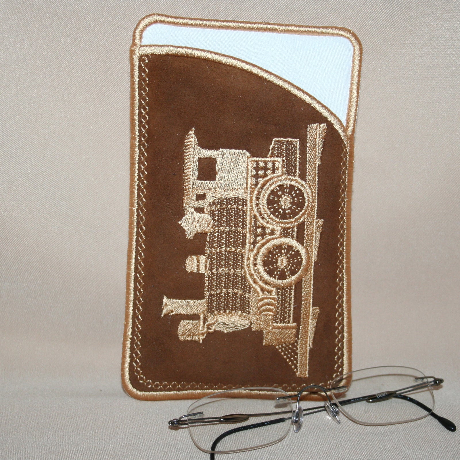 Ol Railway Eyeglass Case