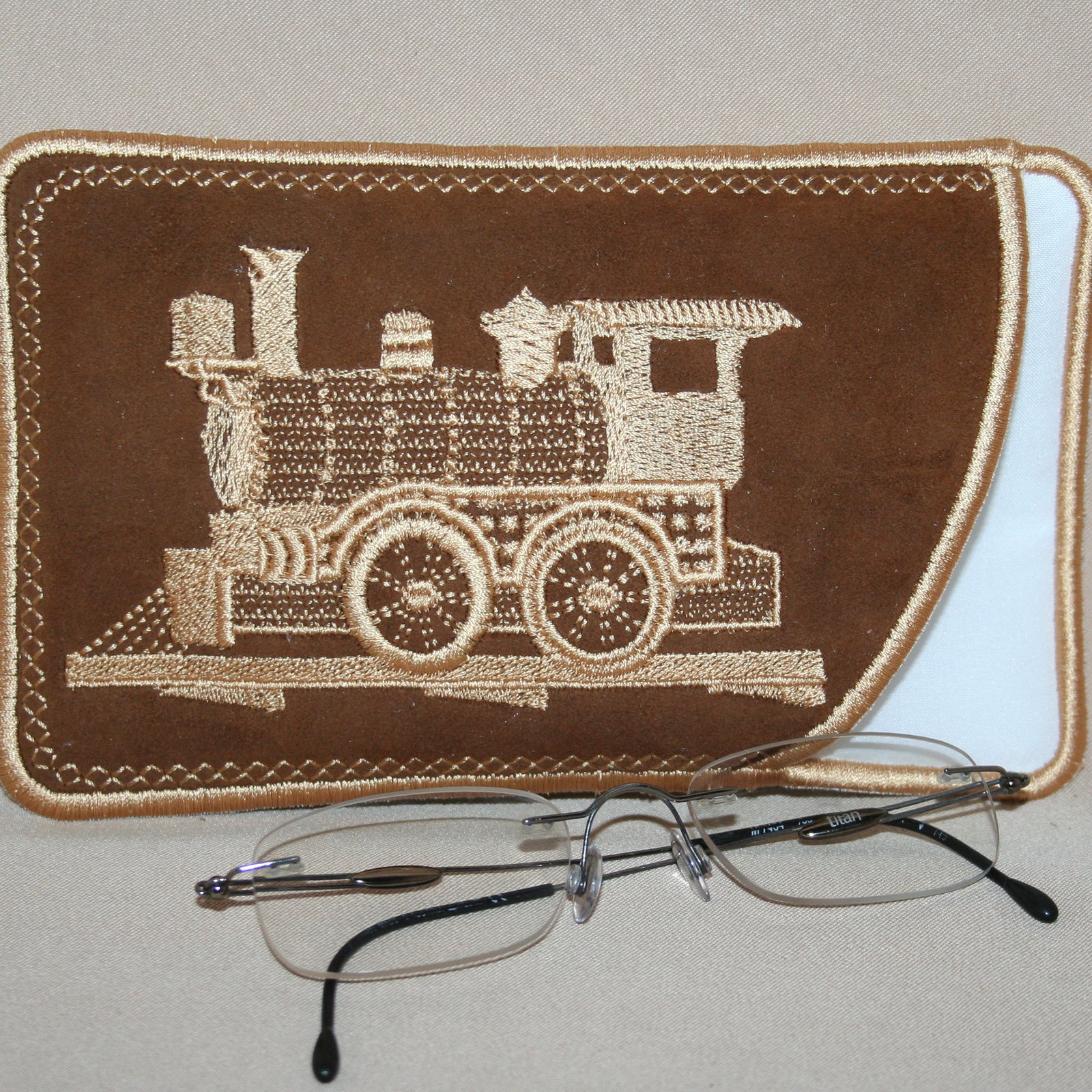 Ol Railway Eyeglass Case