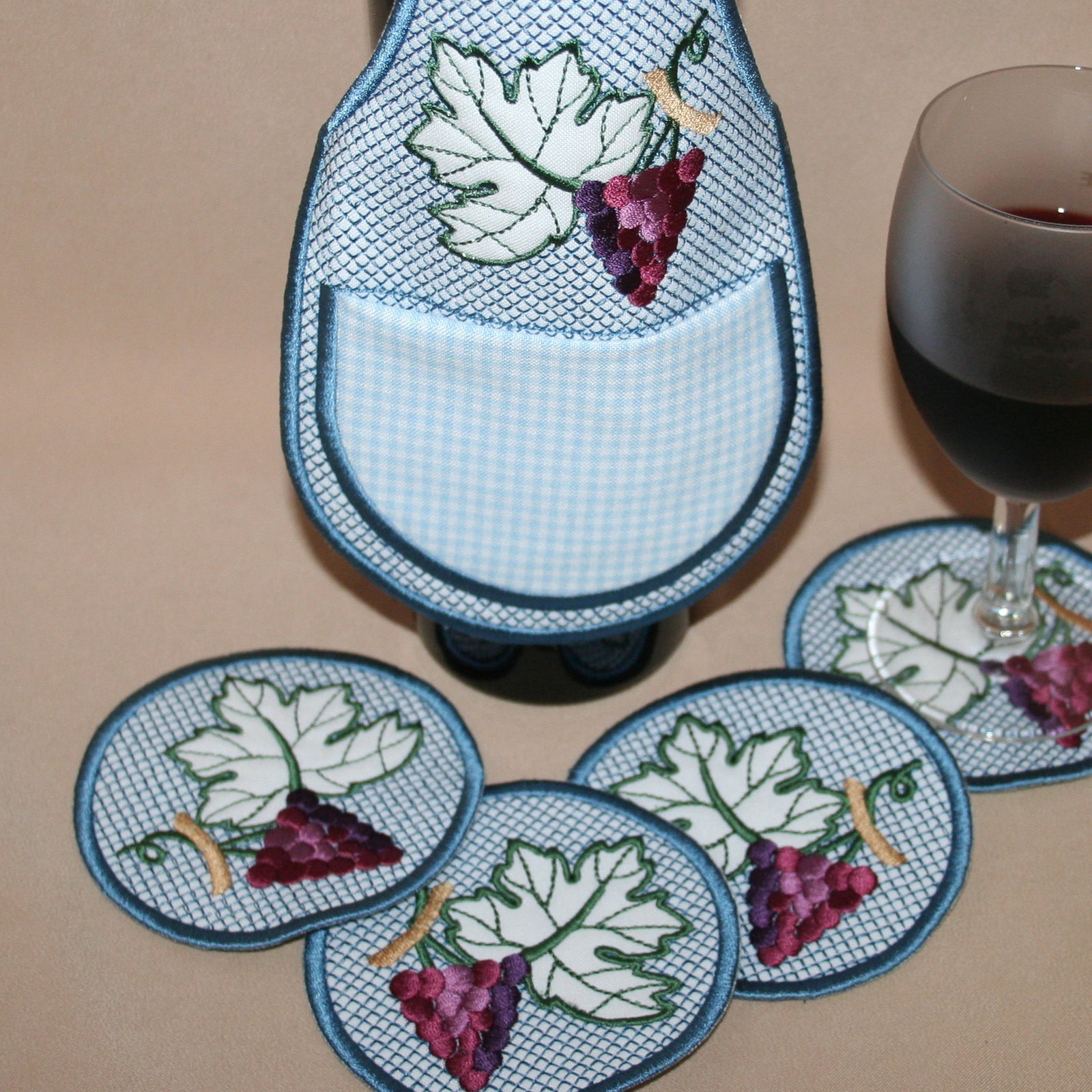Wine Bottle Apron Vintage Vest