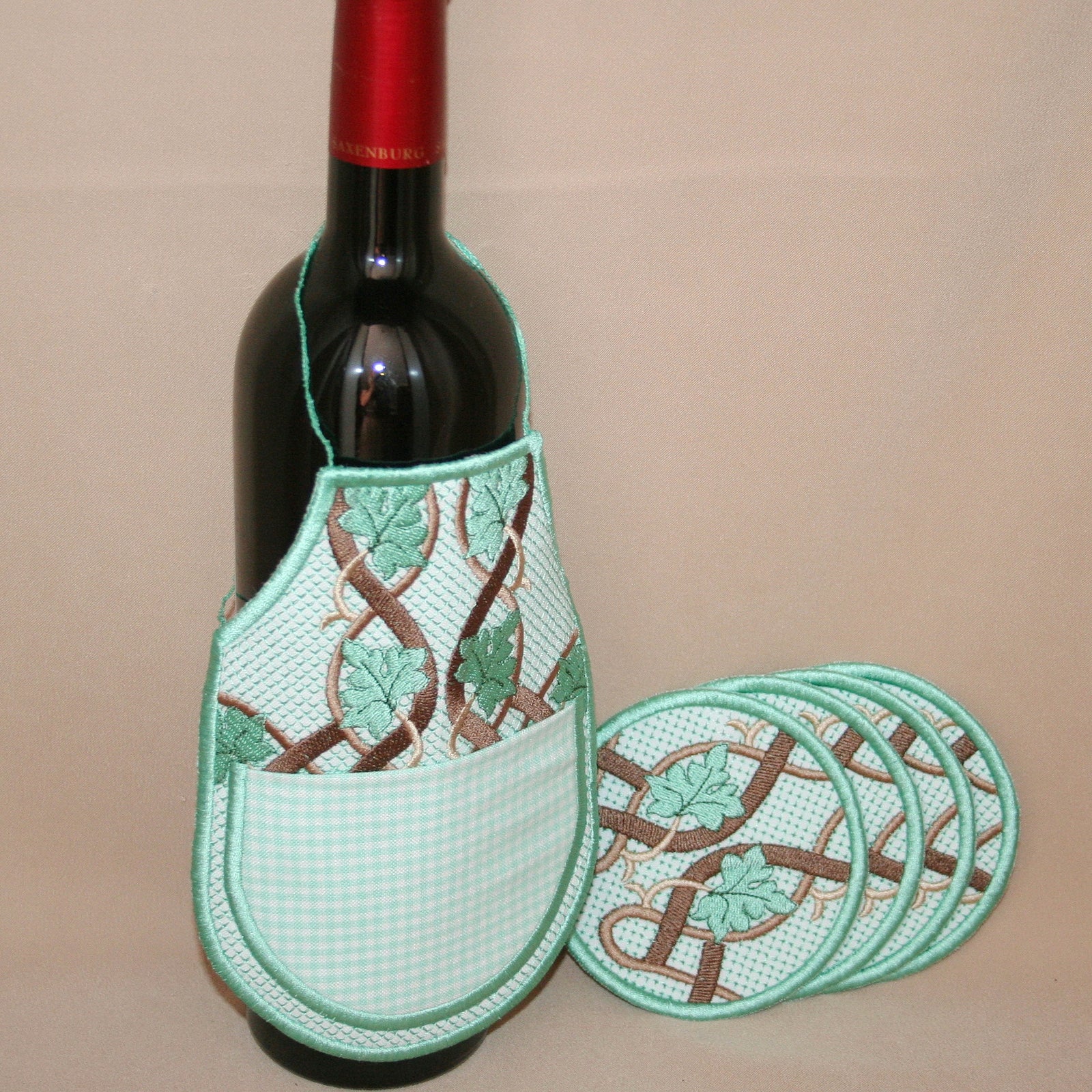 Wine Bottle Apron Vineyard Guard