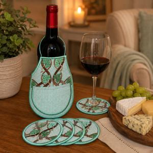 Wine Bottle Apron Vineyard Guard