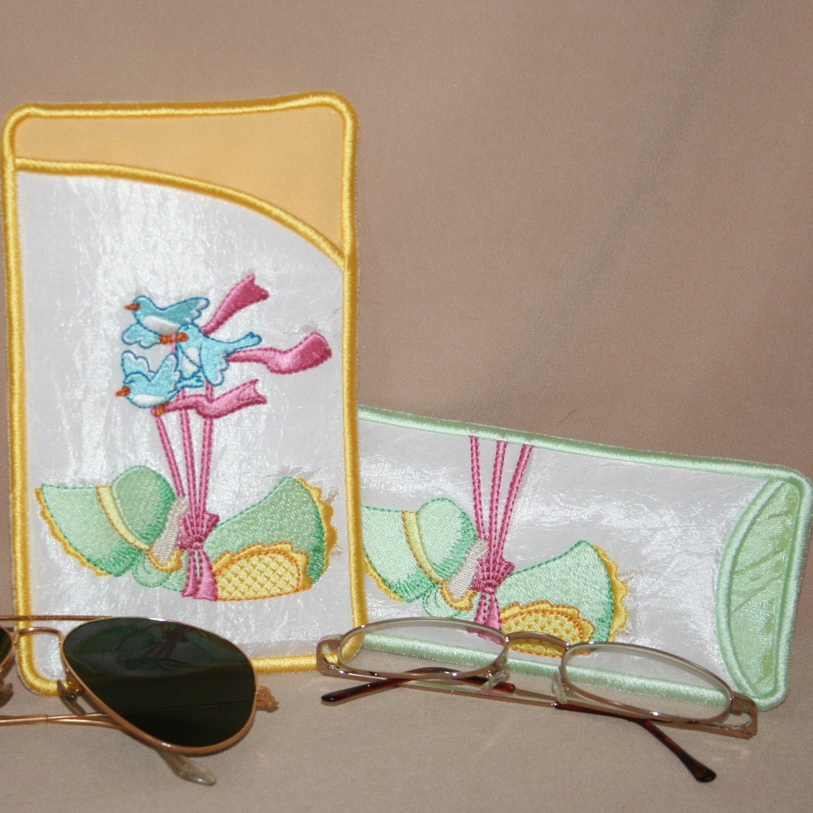 Flying Bonnet Eyeglass Cases