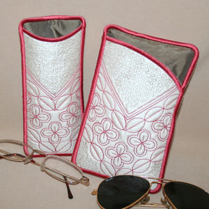 Sashiko Eyeglass Cases