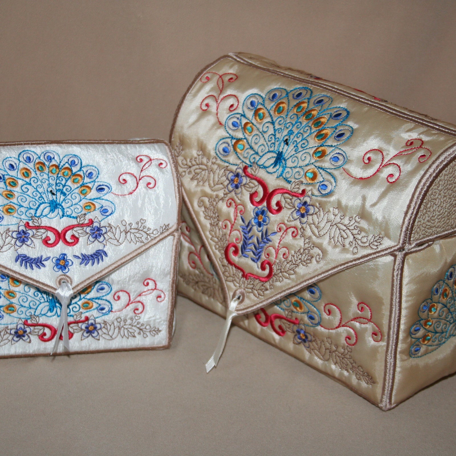 Peacock Utility Box Duo