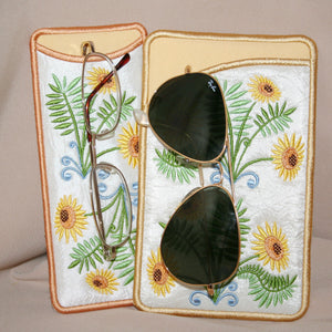 Sunflower Eyeglass Case