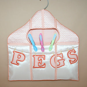 Letters Peg Bag
