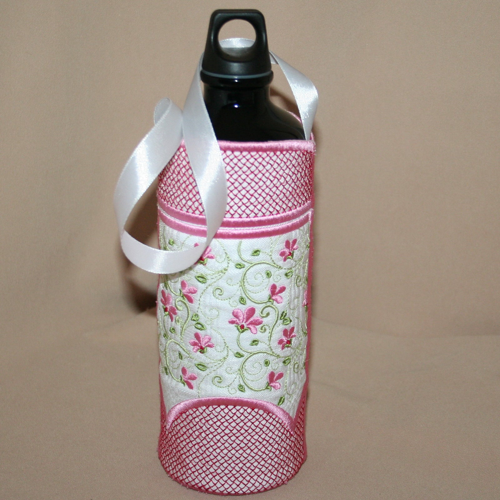 Florette Wine or Water Bottle Tote