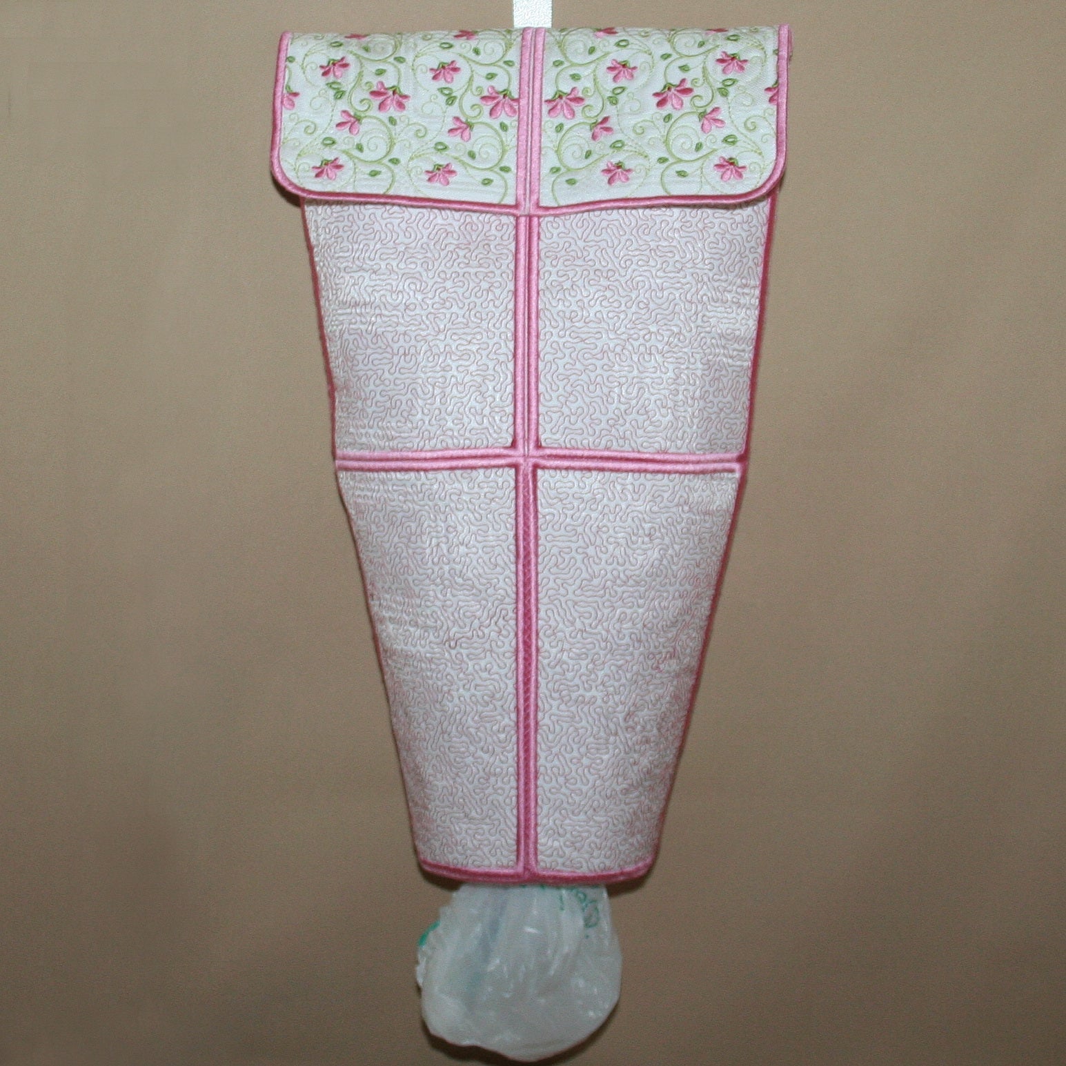 Florette Plastic Bag Holder