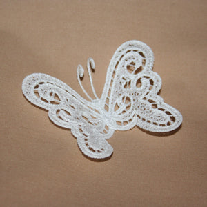 Freestanding Lace Butterfly Pink