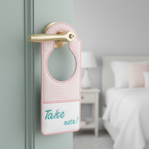 Take Note Door Hanger
