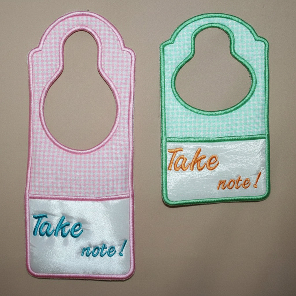 Take Note Door Hanger