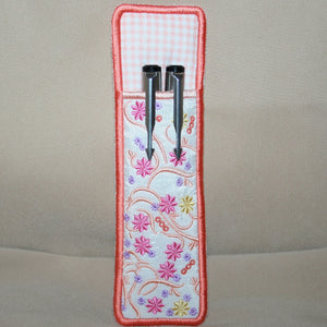 Flutterby Spring Pen and Pencil Sleeve