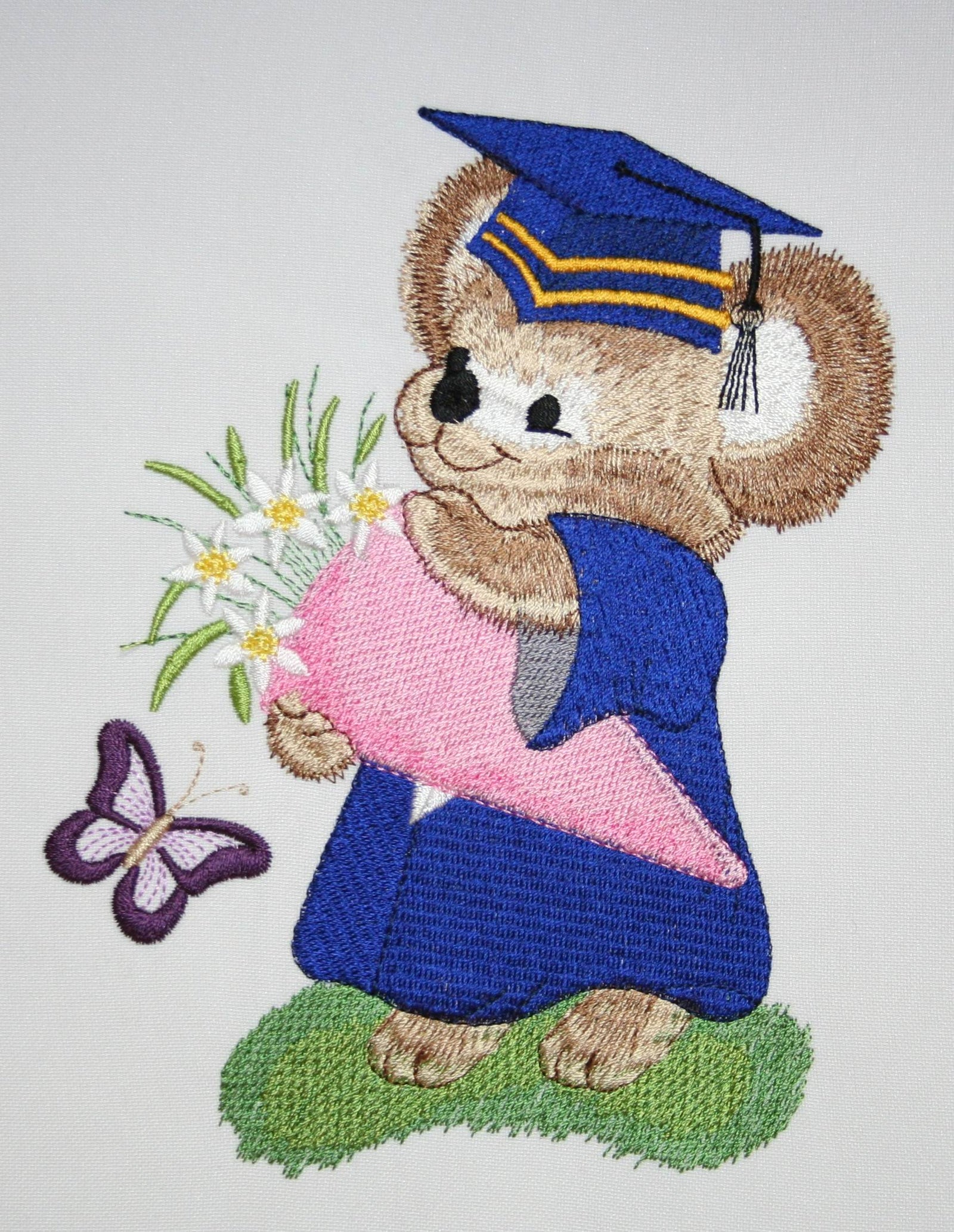 Fuzzy Koala Bear Emma Graduate