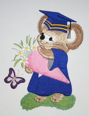 Fuzzy Koala Bear Emma Graduate