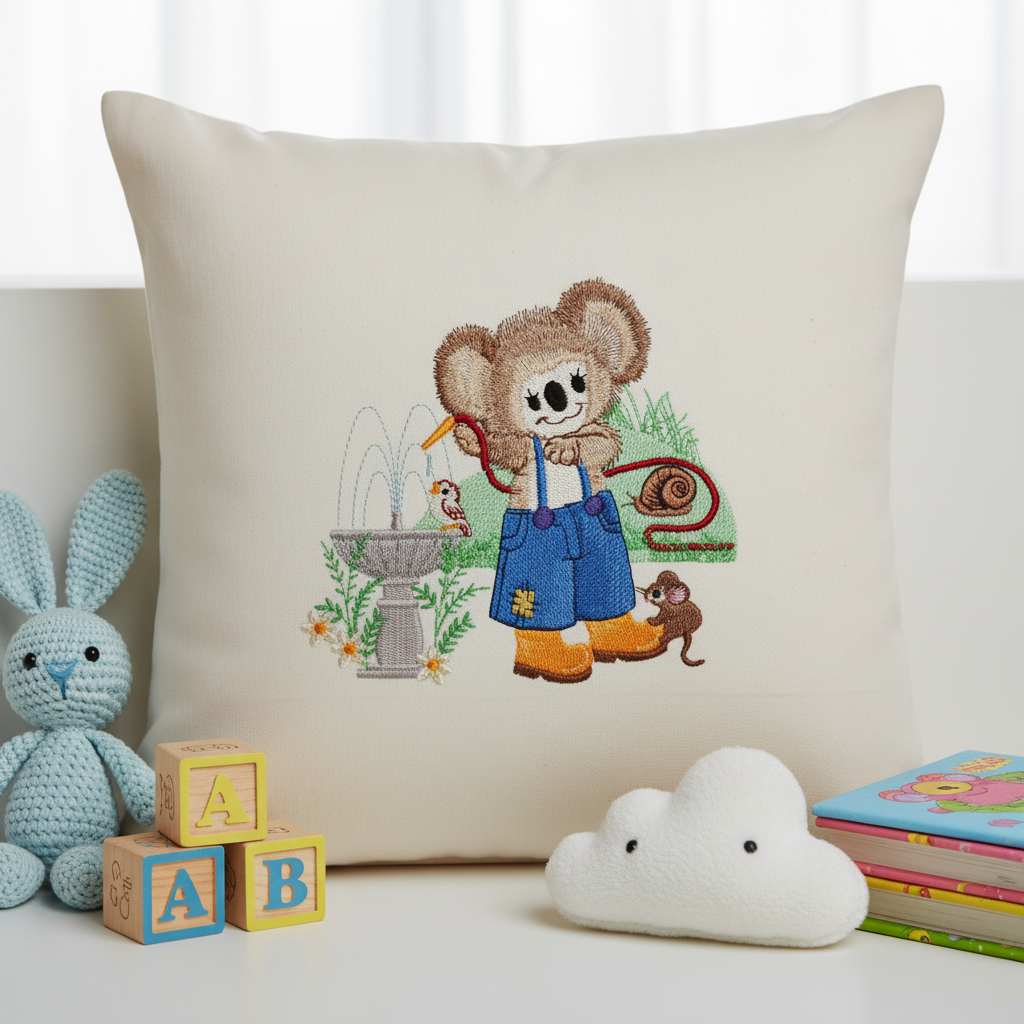 Jacob Fuzzy Koala Bear Gardening