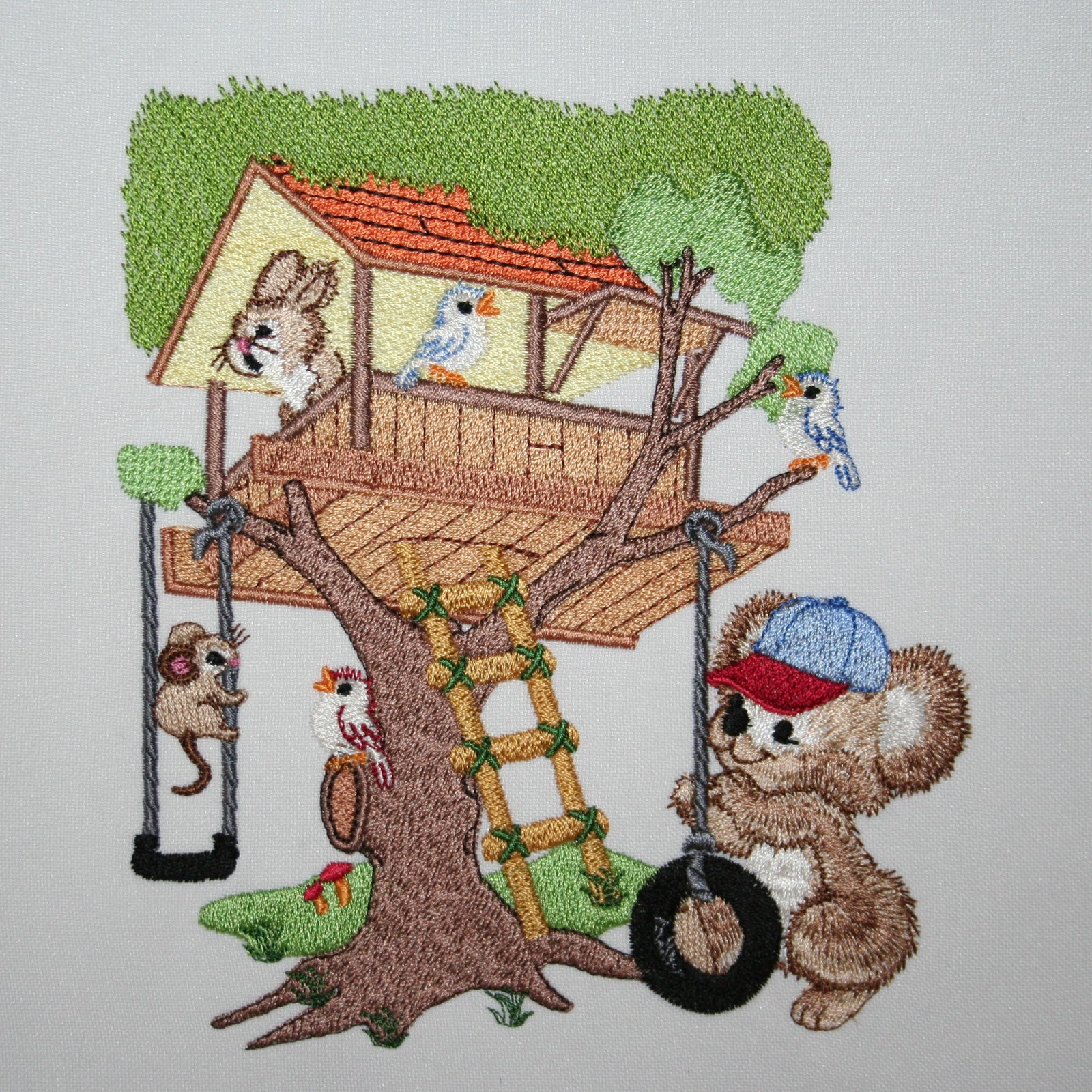 Jacob Fuzzy Koala Bear Tree House