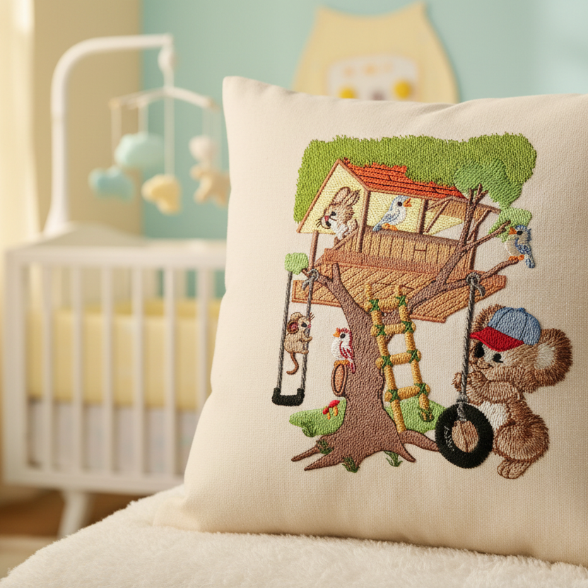 Jacob Fuzzy Koala Bear Tree House