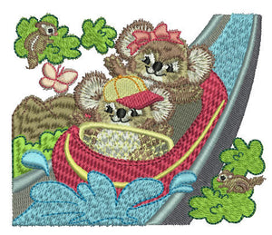 Fuzzy Koala Bear Water Ride