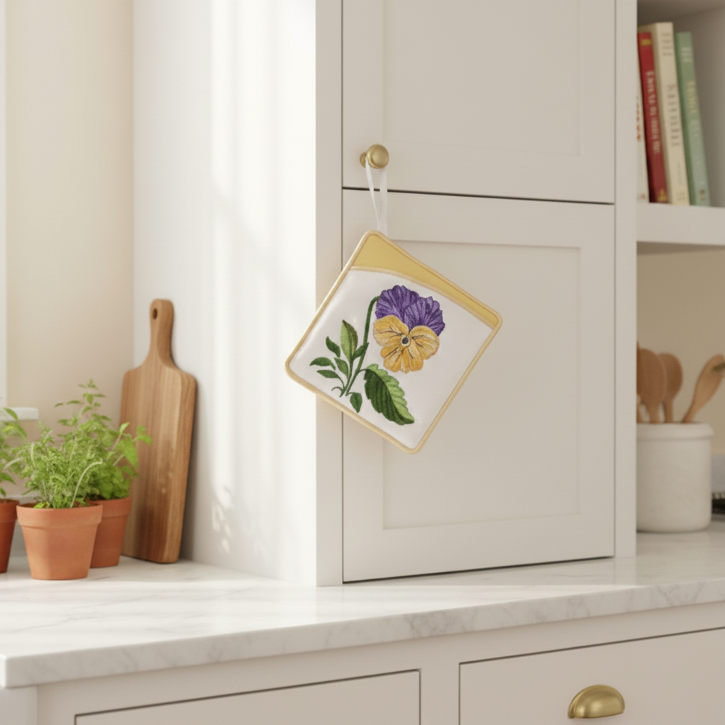 Pansy Pot Holders