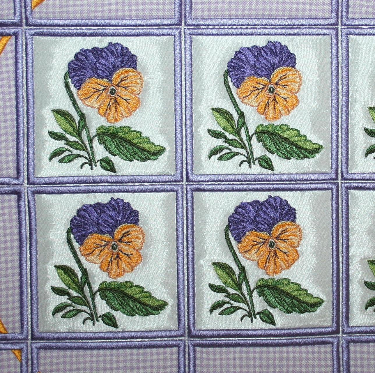 Pansy Placemat