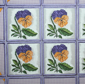 Pansy Placemat