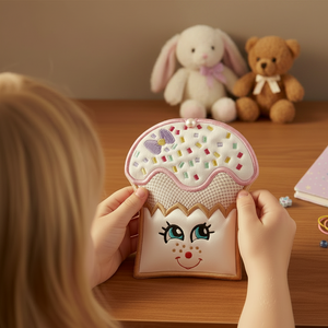 Cupcake Freckles Coin Purse