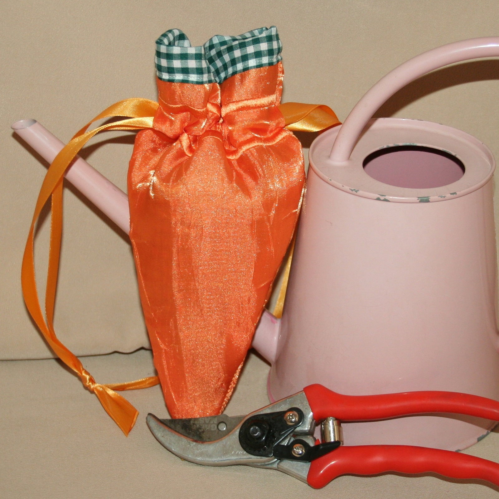 Carrot Drawstring Bag