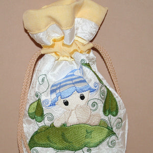 Baby Bubbles Sitting Drawstring Bag