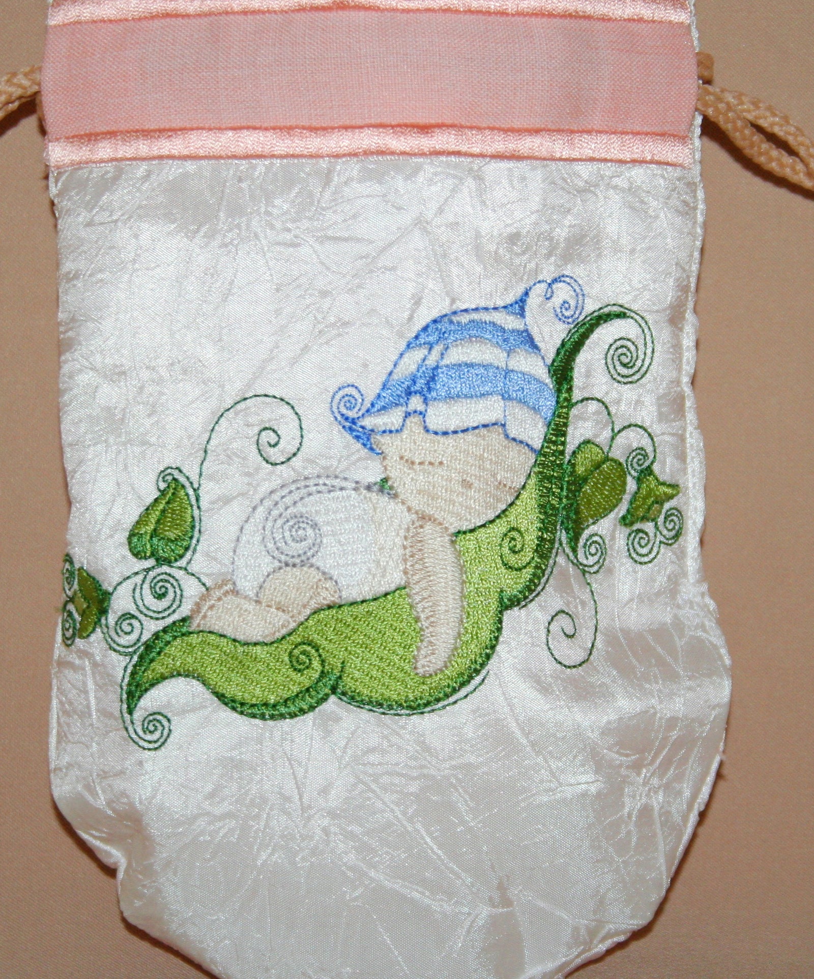 Baby Troubles Sleeping Drawstring Bag