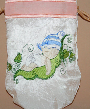 Baby Troubles Sleeping Drawstring Bag