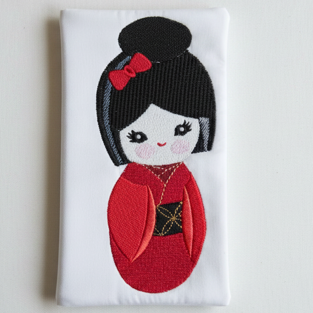 Saika Kokeshi Doll