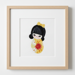 Sakura Kokeshi Doll